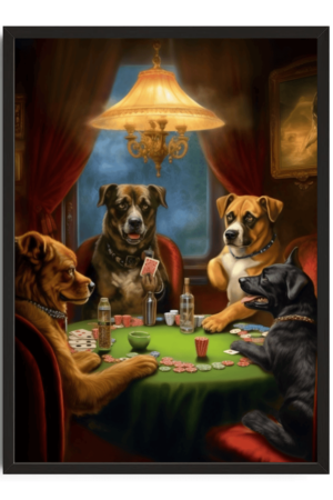 Dogs Playing Poker artwork.