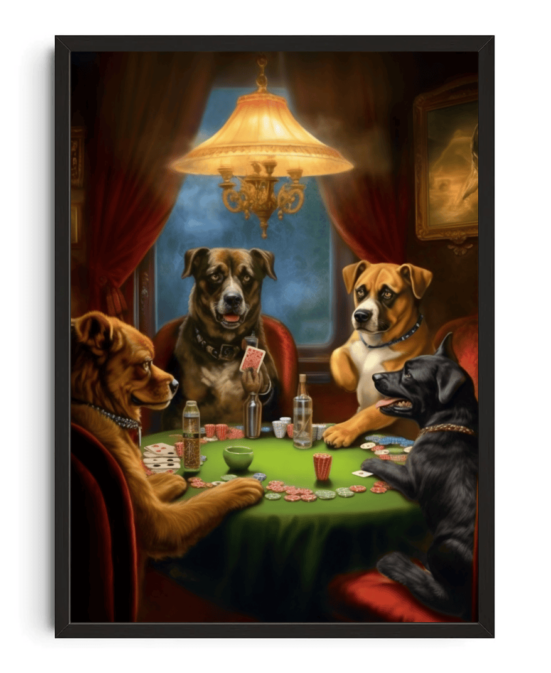 Dogs Playing Poker artwork.