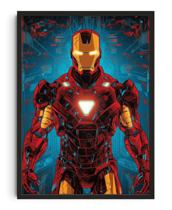 Iron Man Framed Art Print