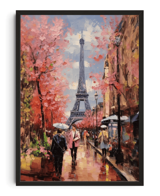 Eiffel Tower Framed Art Print