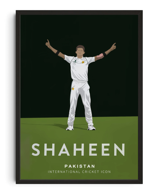 Shaheen Afridi Print