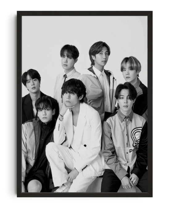 BTS 2 Framed Art Print