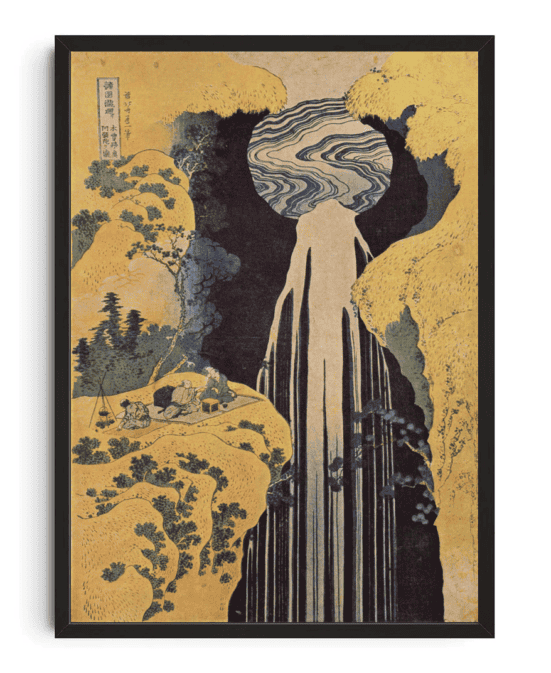 The Waterfall of Amida Print