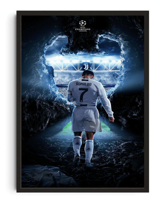 Ronaldo Champions League Poster