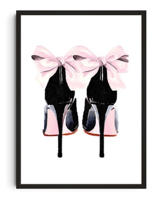 Minimalist Stilletos Print