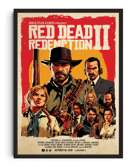 Red Dead Redemption 2 Poster