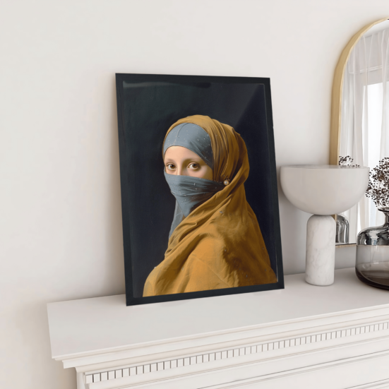 Hijabi with the Pearl Earring - Image 2