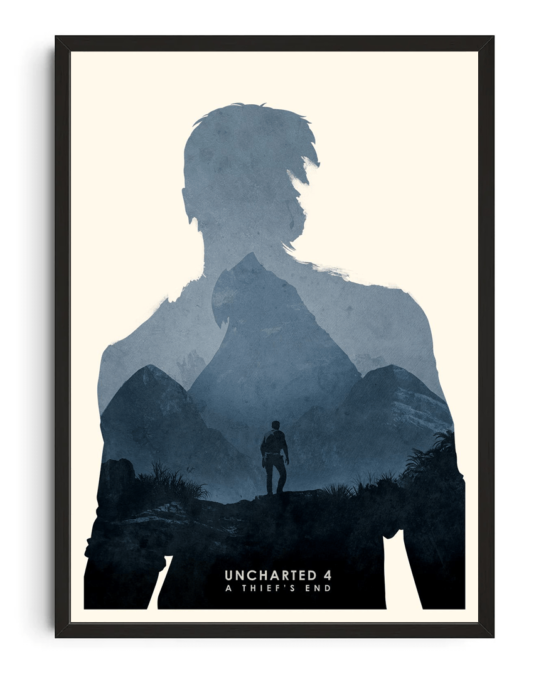 Uncharted Minimalist Print