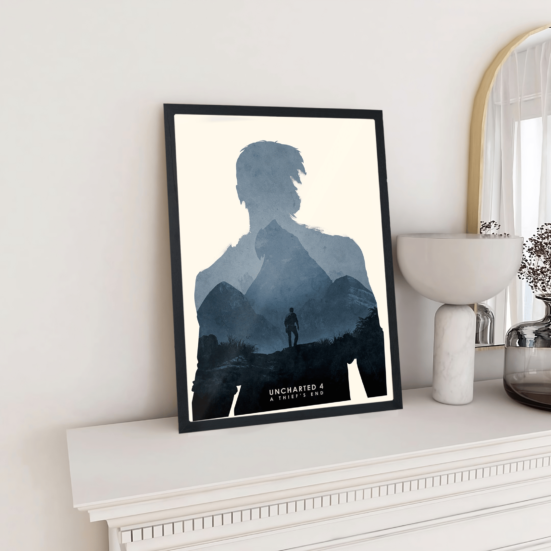 Uncharted Minimalist Print - Image 2