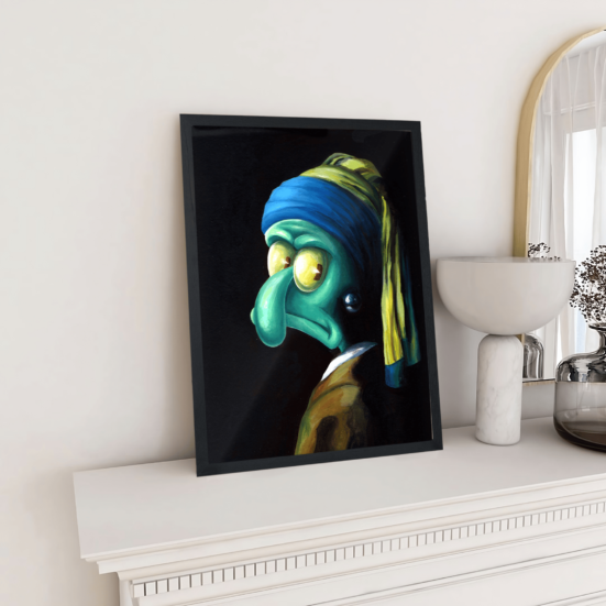 Squidward with the Pearl Earring - Image 2