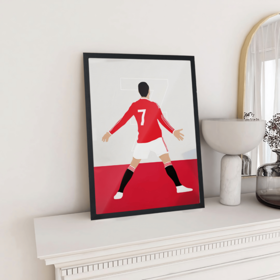 Christiano Ronaldo Celebration Print - Image 2