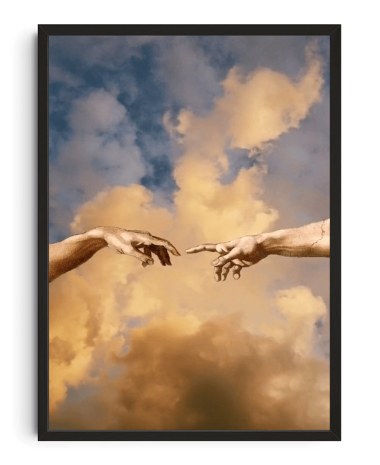 Creation of Adam Aesthetic Print