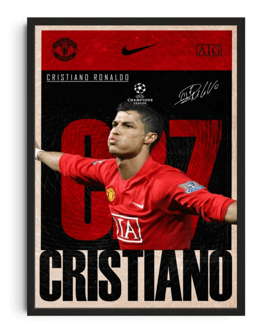 Cristiano Ronaldo 7 Poster
