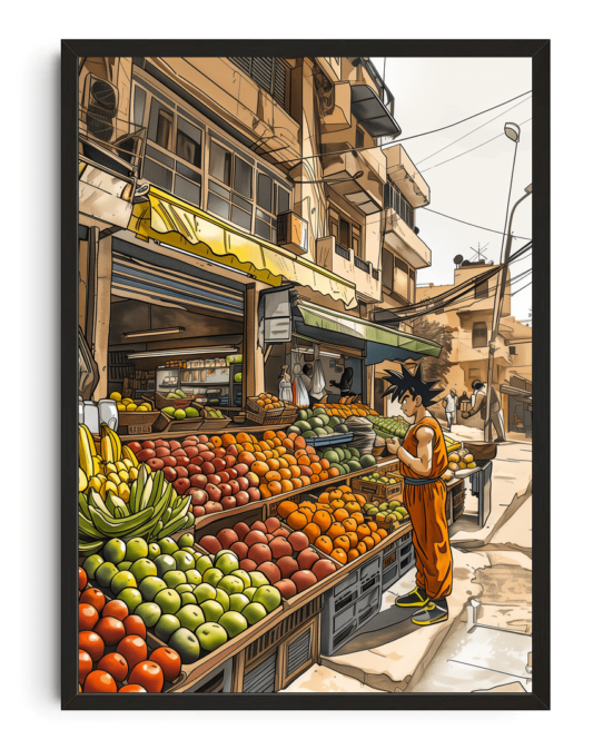 Goku in Karachi Poster