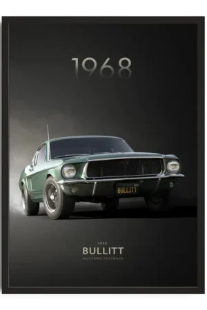 1968 Mustang Digital Art