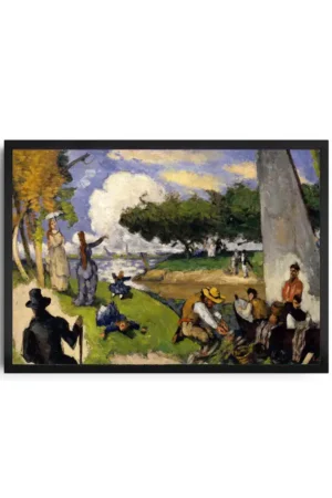 Paul Cezanne, Fishermen, 1875