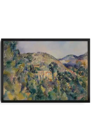 Paul Cezanne, View Of The Domaine Saint