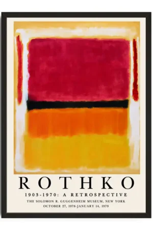 Rothko 1903 1970 A Retrospective