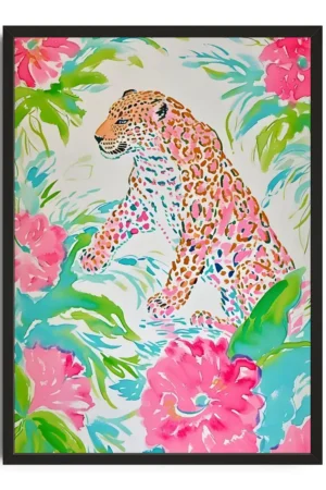 Watercolor Leopard Print