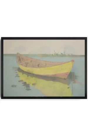 Abstract Boat Reflection