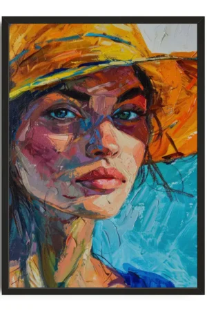 Abstract Portrait Woman