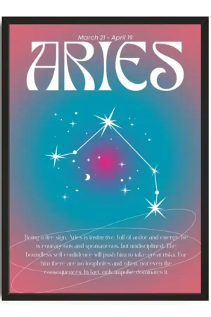 Aries Cosmic Print