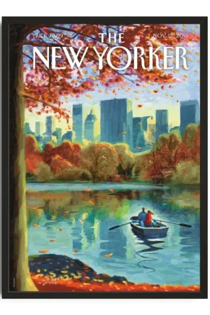 Autumn Boat Ride New Yorker Cover