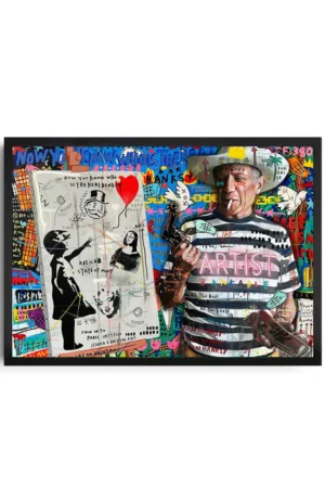 Banksy Street Art Vibes