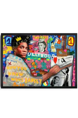Basquiat Street Art King