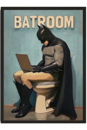 Batman Batroom Break