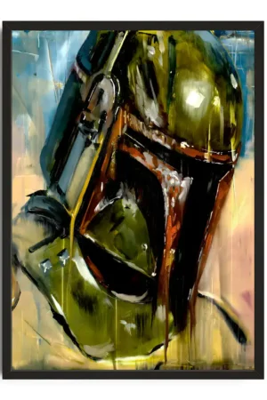 Boba Fett Grafitti Poster