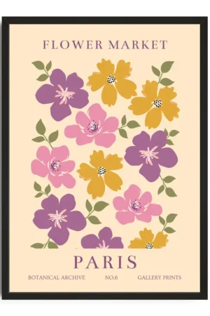 Botanical Archive Flower Market 2