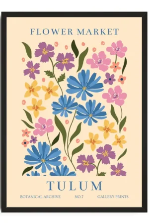 Botanical Archive Flower Market 3