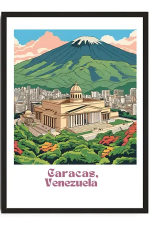 Caracas Travel Poster