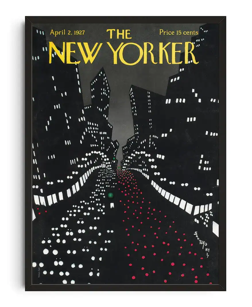 City Lights New Yorker Cover
