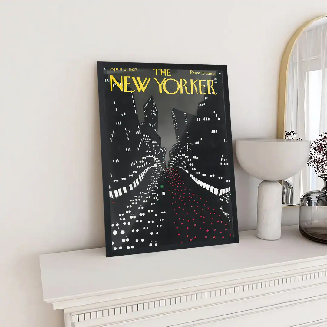 City Lights New Yorker Cover - Image 2
