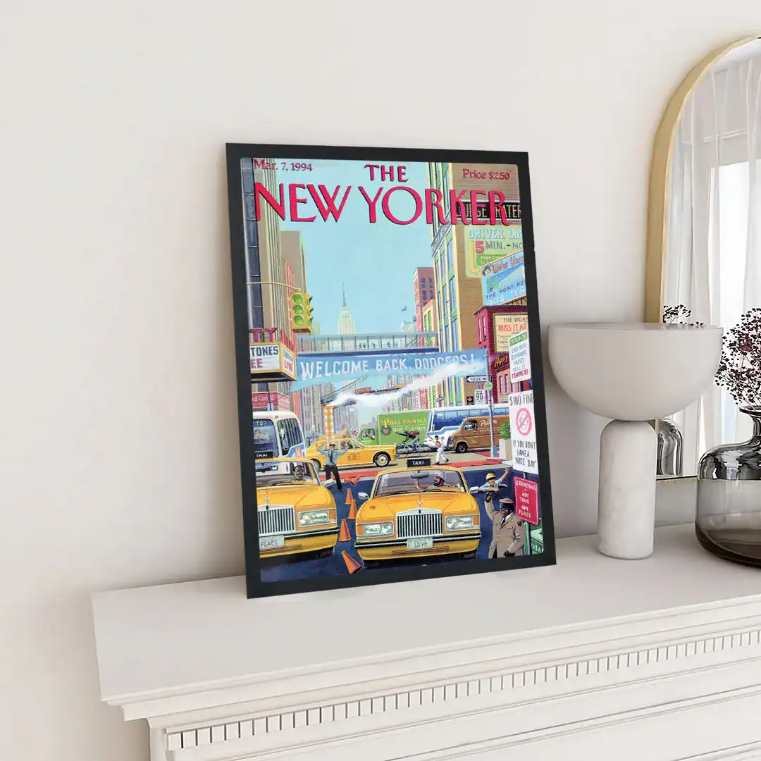 City Scene New Yorker Cover - Image 2
