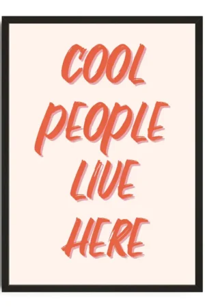 Cool People Print