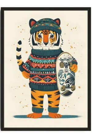 Cool Tiger Skater