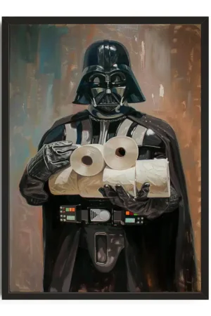 Darth Vader Toilet Paper Dark Side