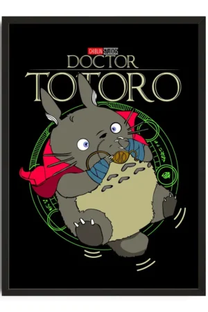 Doctor Totoro Parody Art