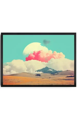 Dreamy Pastel Landscape Artwork