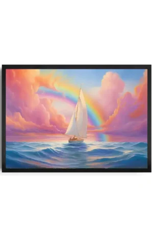 Dreamy Sailboat Artwork