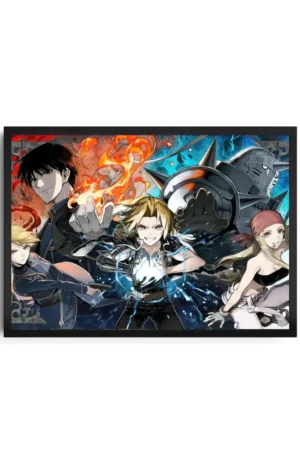 Edward Elric Fullmetal Alchemist Battle Art