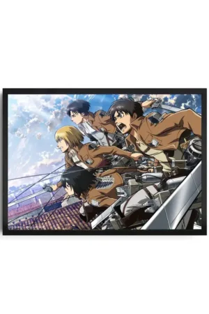 Eren Yeager Attack On Titan Action Pose
