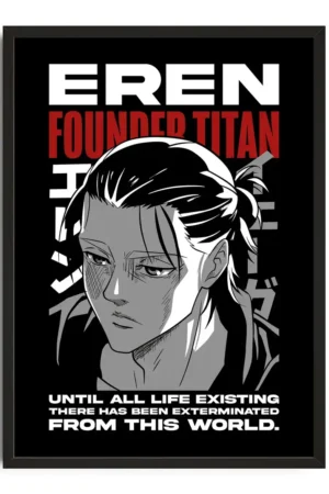 Eren Yeager Founder Titan Art
