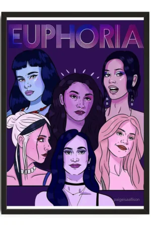 Euphoria Teen Poster
