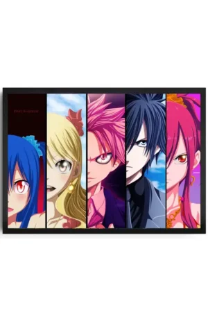 Fairy Tail Character Portrait Art