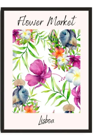 Floral Pattern Flower Market