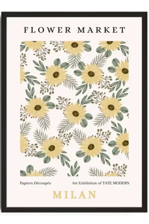 Floral Pattern Sunflowers